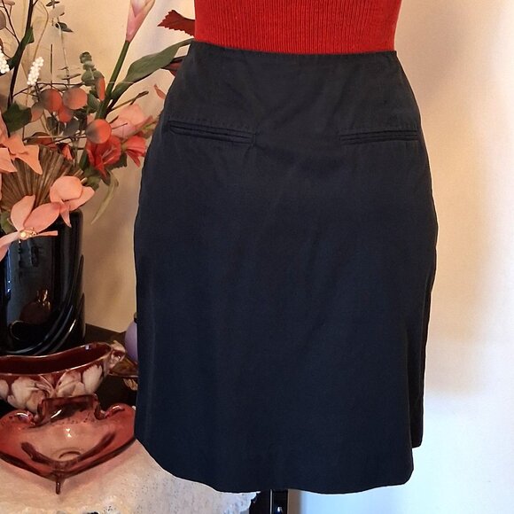 Preowned Designers Remix Collection Black Two Pockets Mini Lined Skirt - Picture 6 of 10